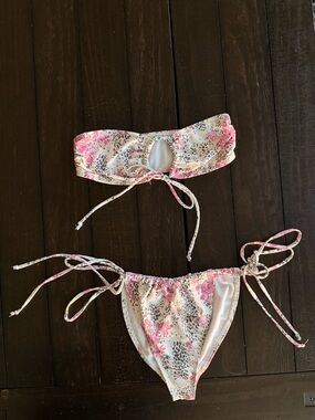 Motel Racola Jungle Flower Bikini Set